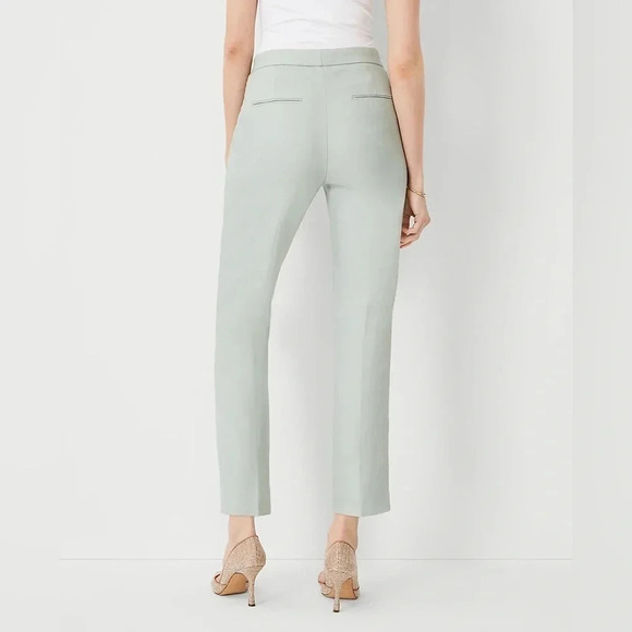 Ann Taylor Eva Petite-Curvy Fit Ankle Pants - Picture 2 of 6